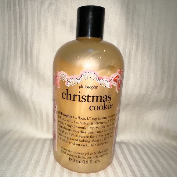 Philosophy Bath New Sealed Philosophy Christmas Cookie Shampoo